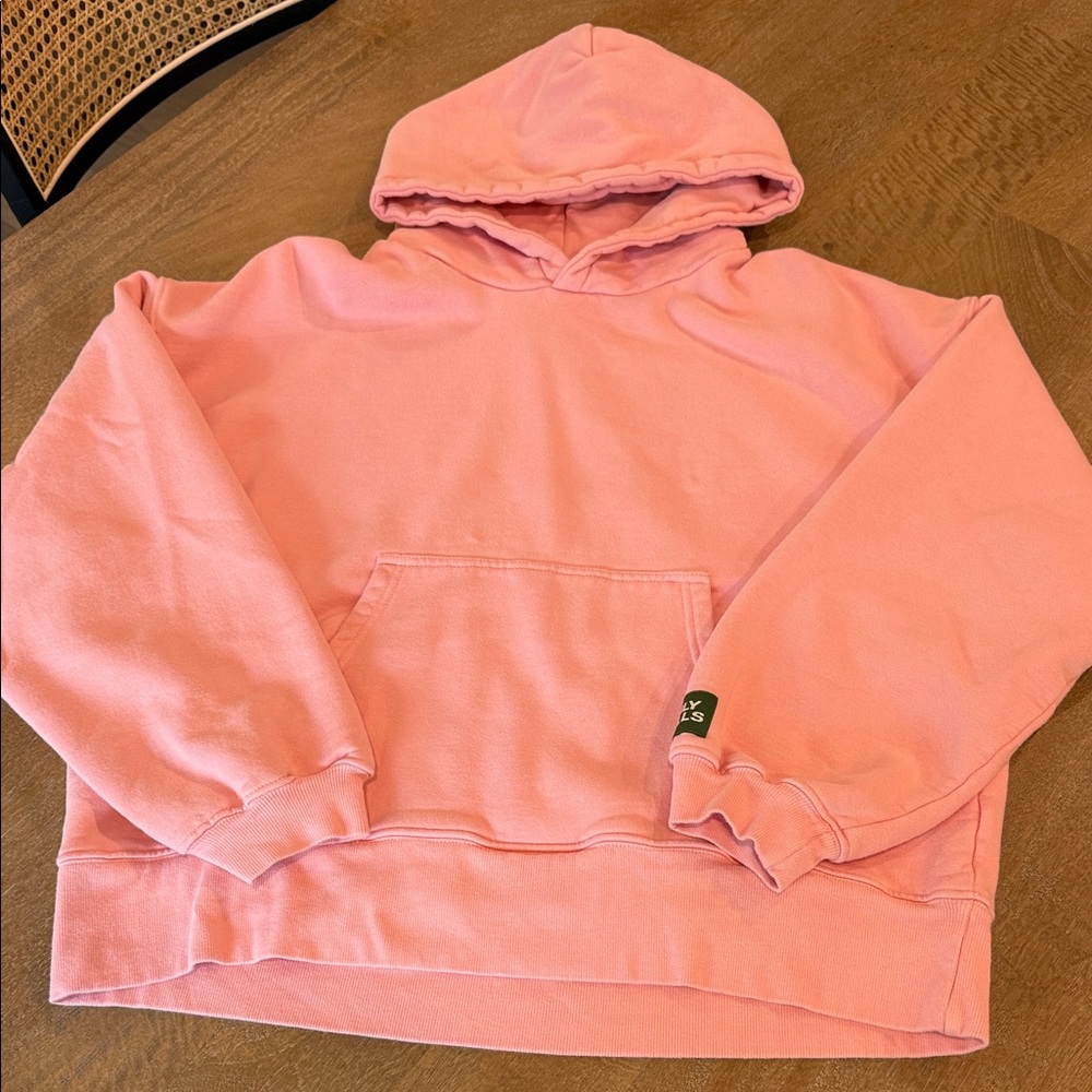 Daily drills dusty rose oversized Hoodie